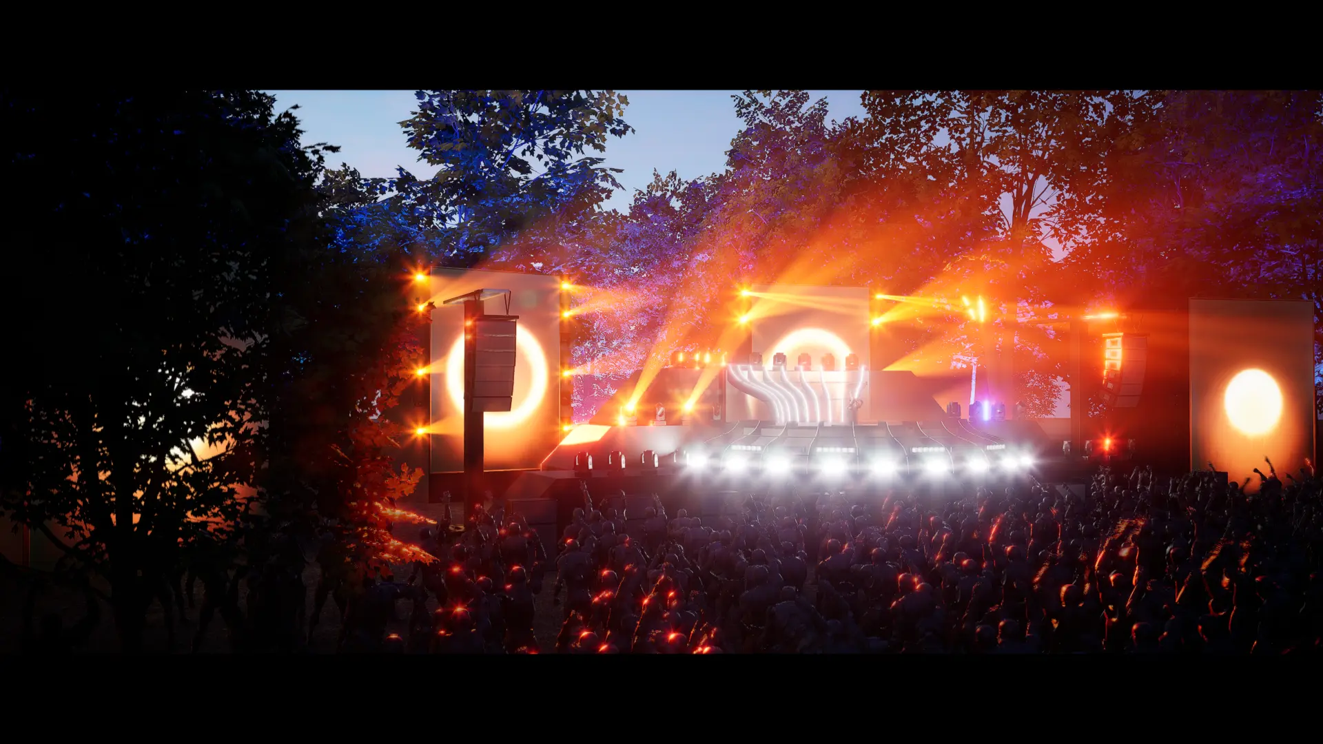 Electric Zoo, Festival stage