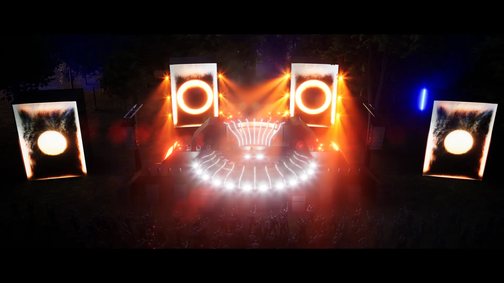 Electric Zoo, Festival stage