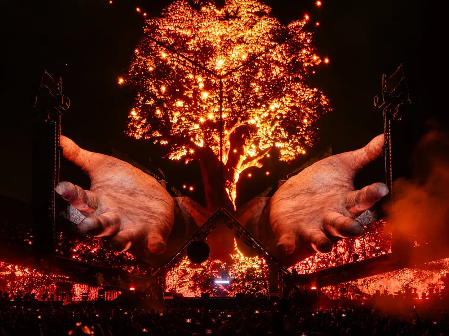 Festival mainstage visuals — Mysteryland mainstage