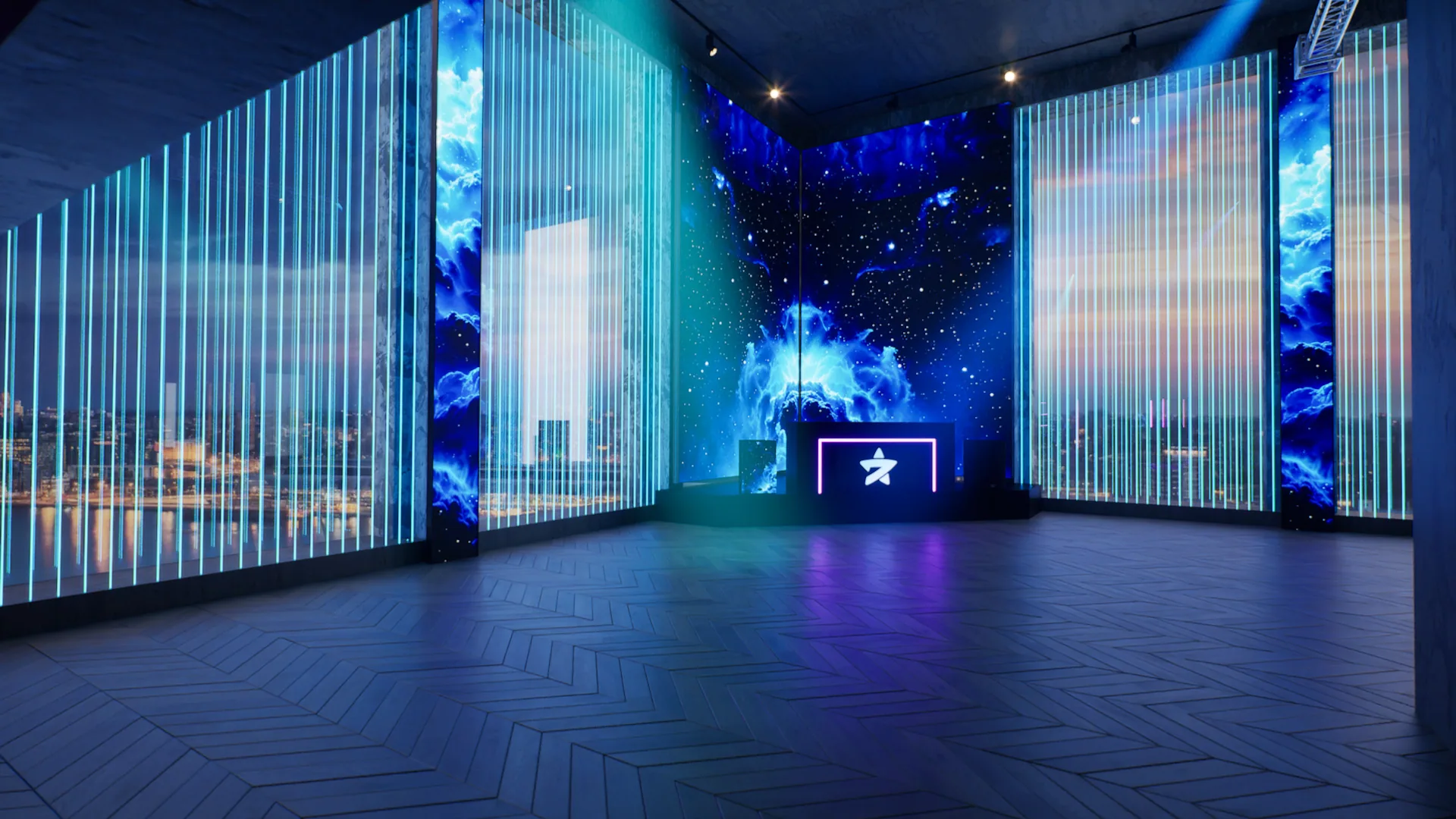 High-end event visualisatie — A'DAM Toren
