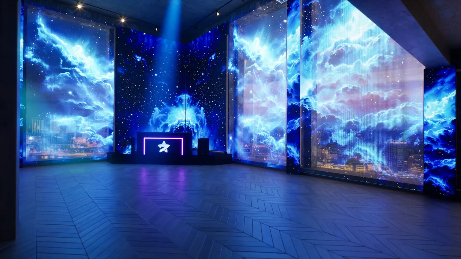 High-end event visualisatie — A'DAM Toren