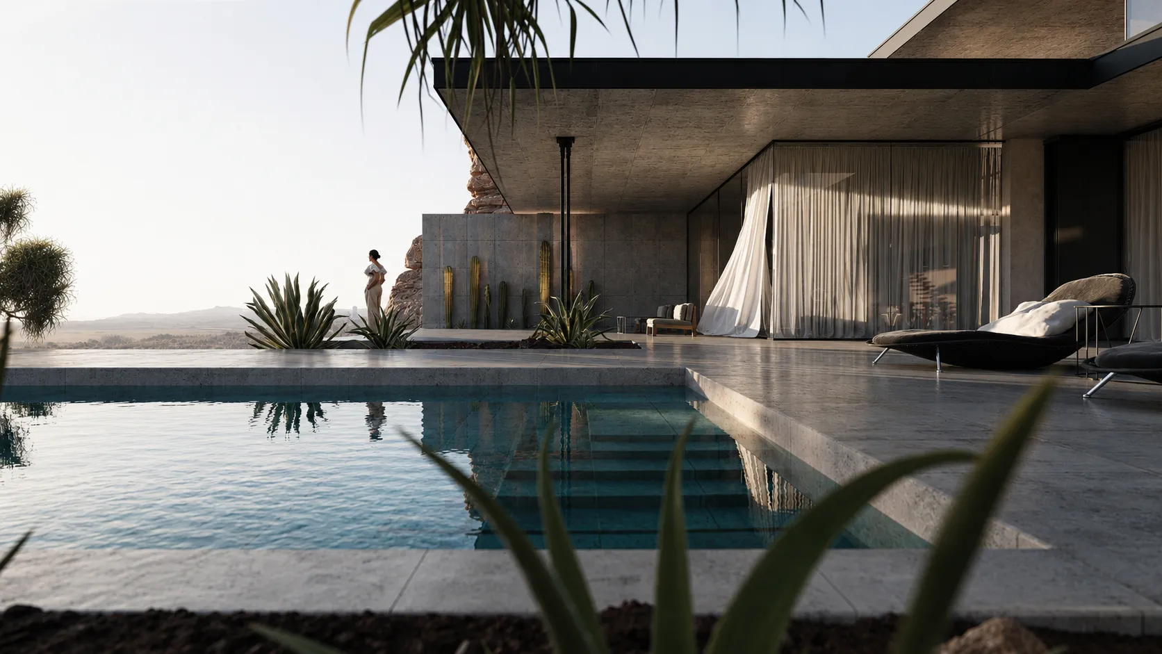 High-end villa interieur — Dessert Villa